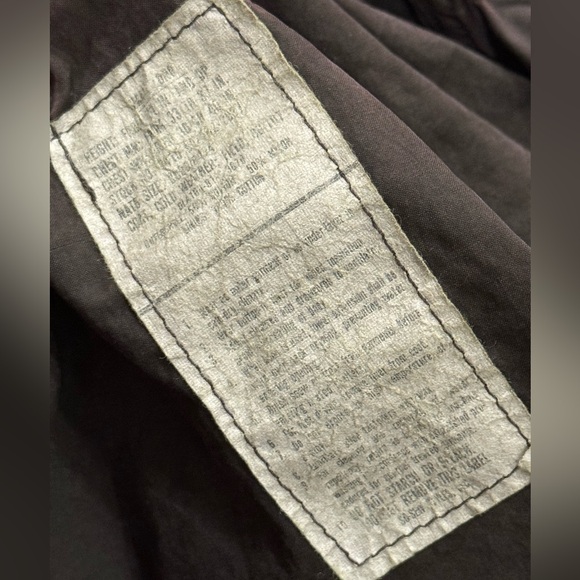 One of a kinda Riley Vintage 1967 military Vietnam War army jacket size S - Picture 10 of 15